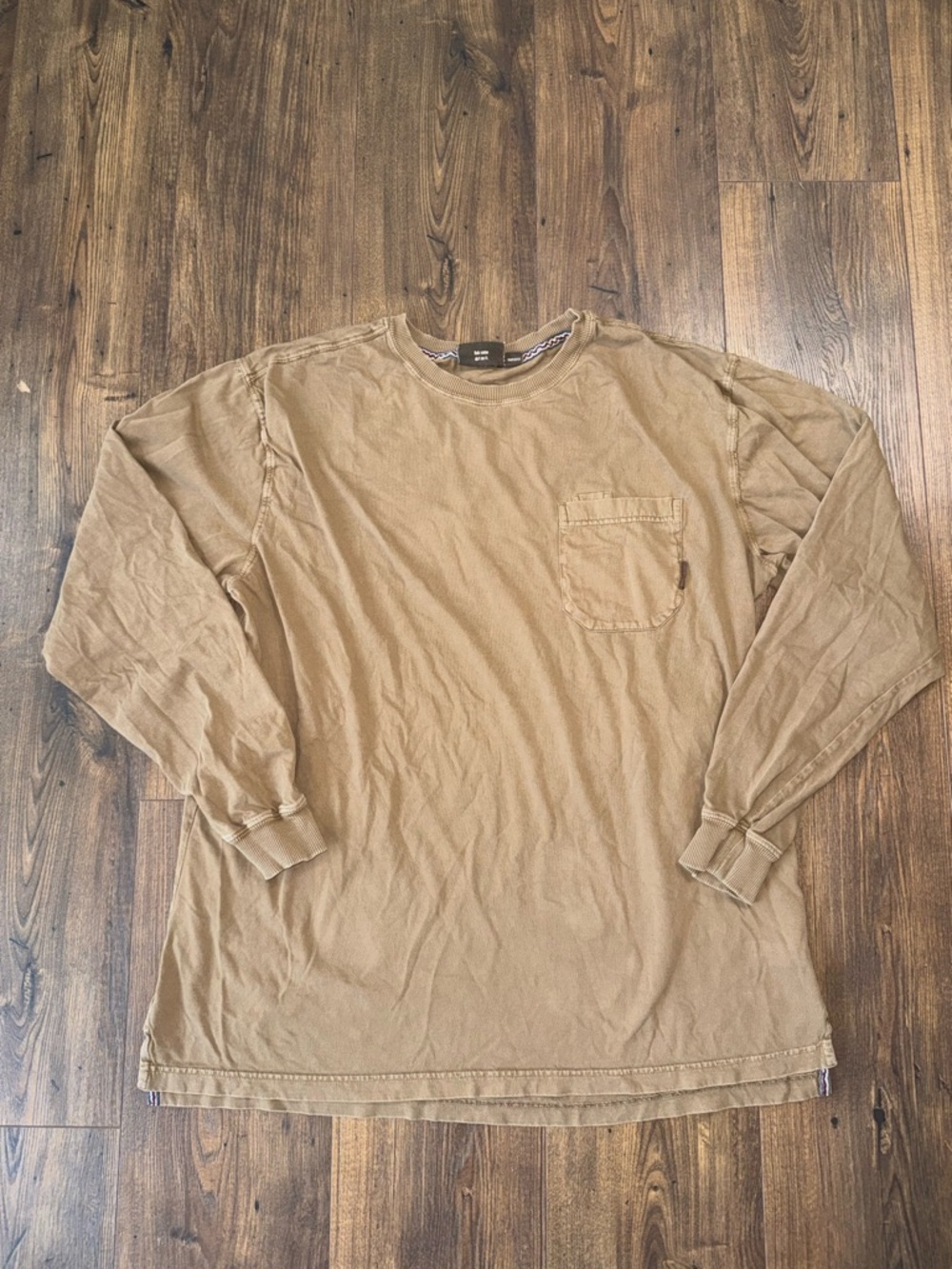 Legendary Whitetails Men’s Tough As Buck Long Sleeve Pocket Tee Brown Size XL